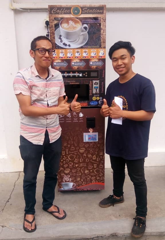 cup vending machine kenshou